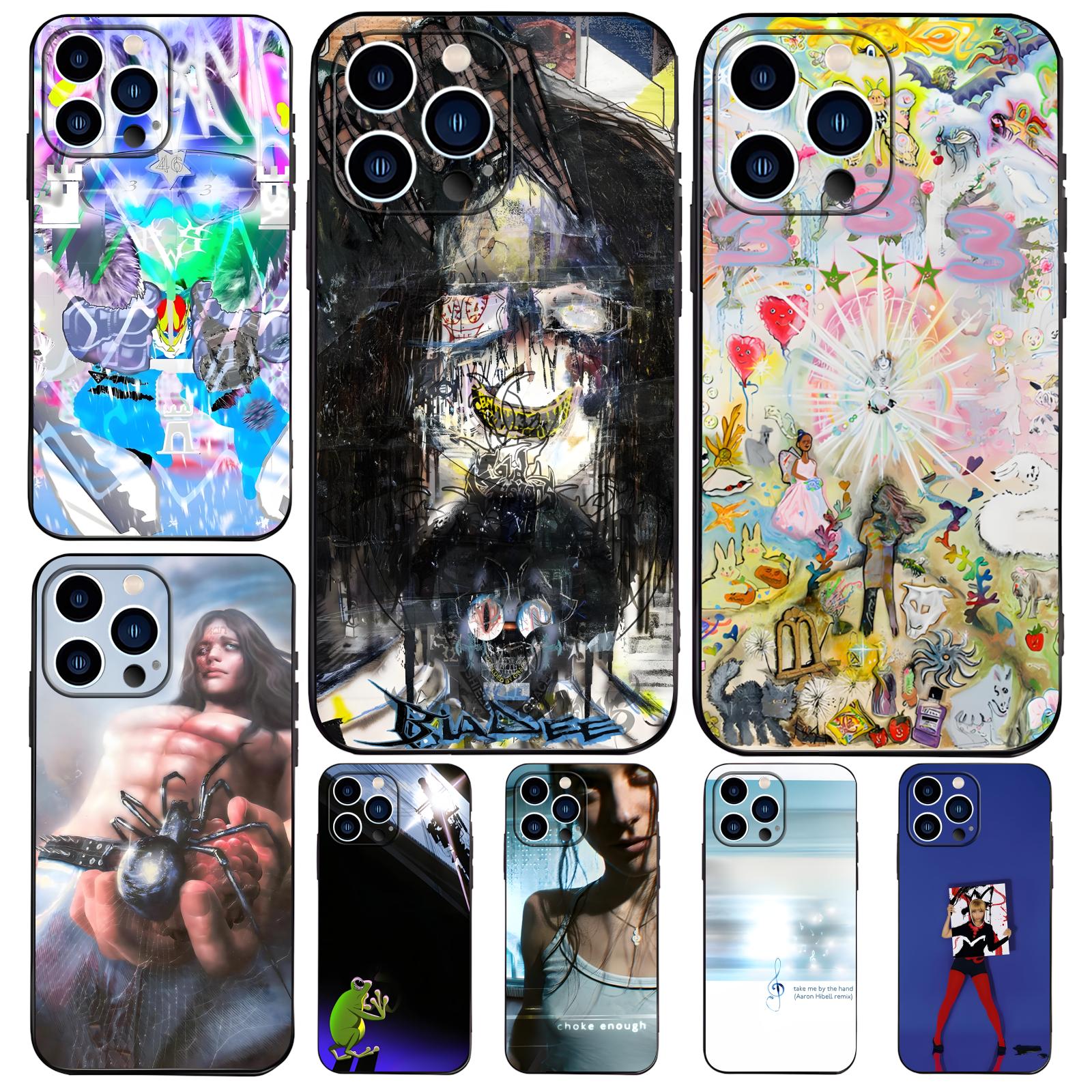 Phone Cases For Iphone 16 - Music Albums B-Bladee 333 Phone Case
