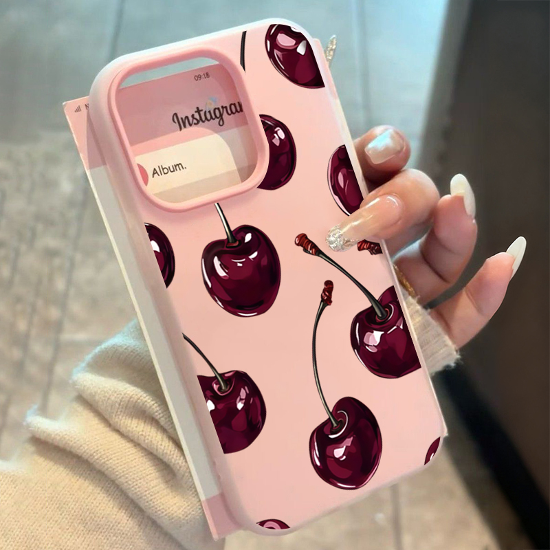 Red Cherry Jelly Phone Case Fo - đánh giá và giá Phone Cases Galaxy A16 5G
