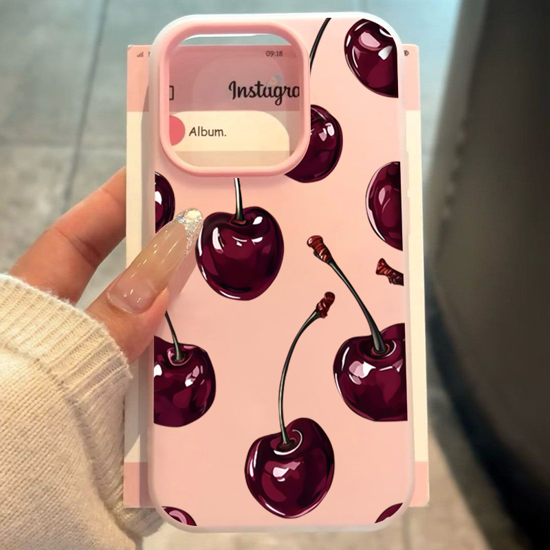 Red Cherry Jelly Phone Case Fo - đánh giá và giá Phone Cases Galaxy A16 5G