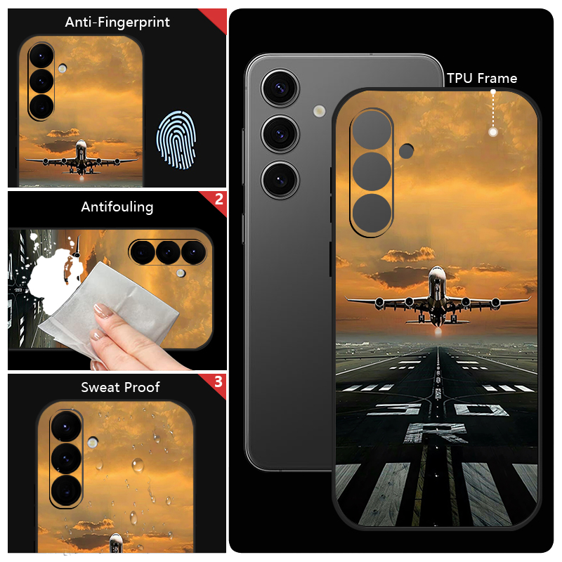 Airplane Print Phone Case For  - đánh giá và giá Phone Cases Galaxy A16 5G