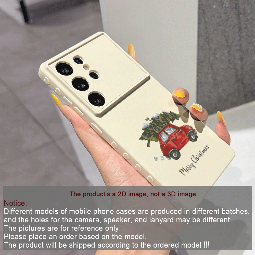 Red Car Christmas Tree Illustr - đánh giá và giá Phone Cases Xiaomi 15