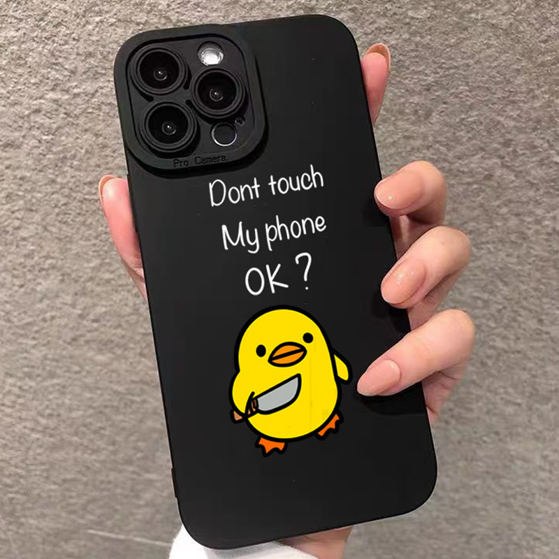 Cute Minimalist Cartoon Duck S - đánh giá và giá Phone Cases Xr Iphone