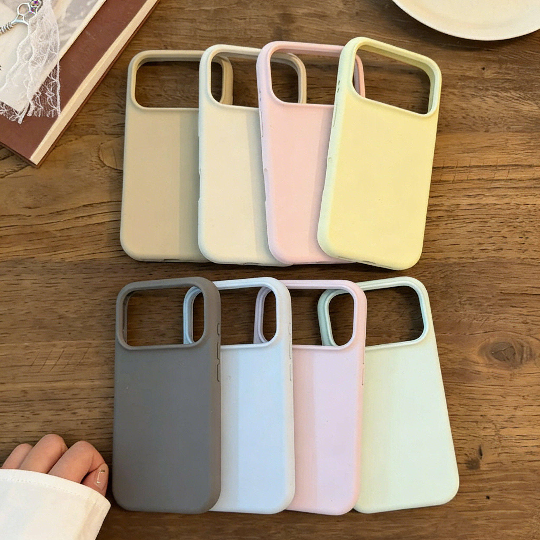 Minimalist Solid Color Frosted - đánh giá và giá Phone Cases For Iphone 16