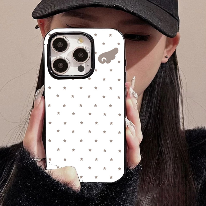 Cute Star Angel Wings Black Si - đánh giá và giá Phone Cases Xr Iphone