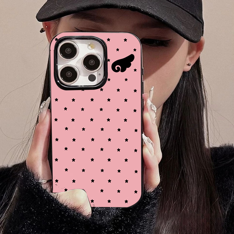 Cute Star Angel Wings Black Si - đánh giá và giá Phone Cases Xr Iphone