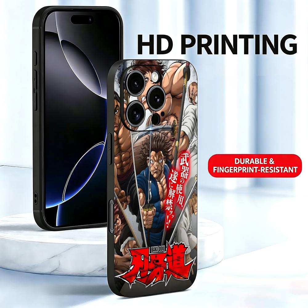 Hot Anime Baki-Dou  Phone Case - đánh giá và giá Phone Cases Xr Iphone