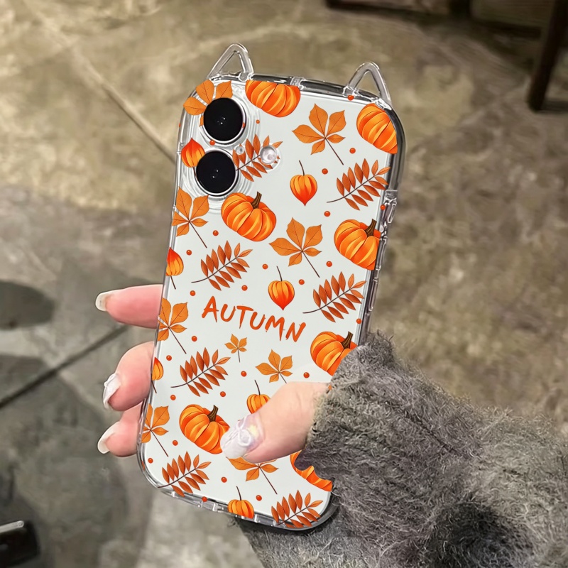 Autumn Pumpkin Falling Leaves  - đánh giá và giá Phone Cases For Iphone 16