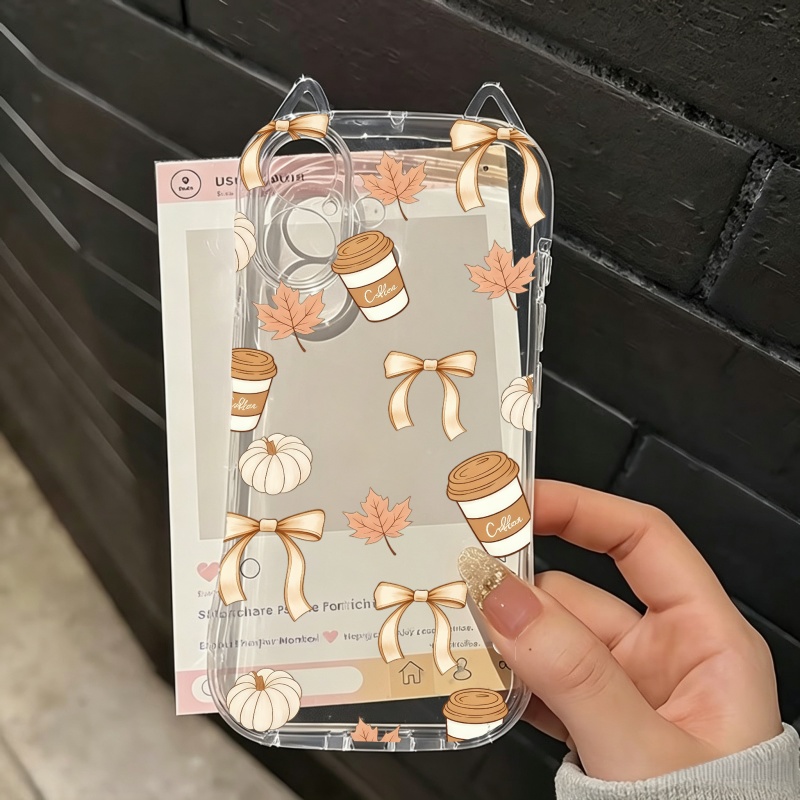 Autumn Pumpkin Falling Leaves  - đánh giá và giá Phone Cases For Iphone 16