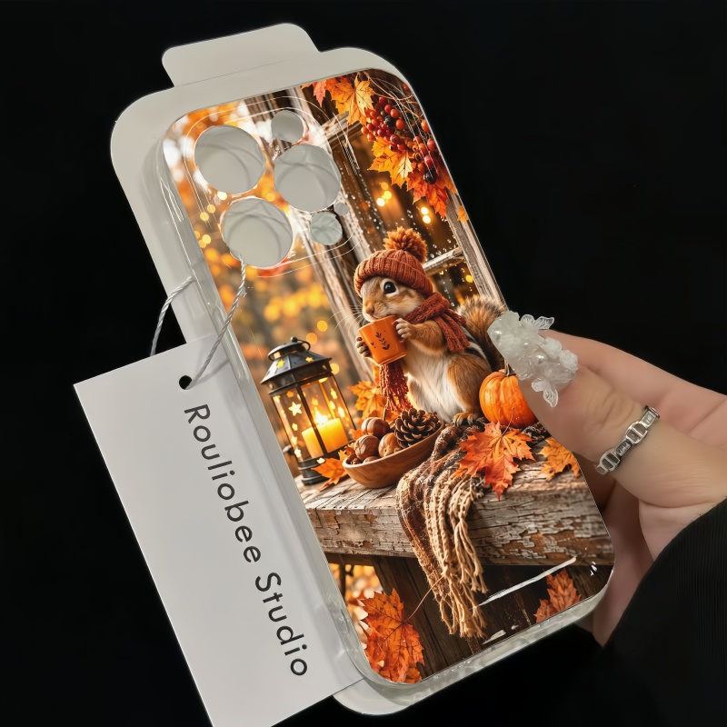 Cartoon Animal Squirrel Silico - đánh giá và giá Phone Cases For Iphone 16