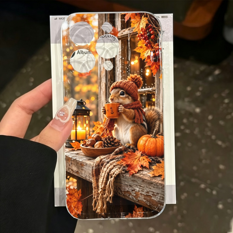 Cartoon Animal Squirrel Silico - đánh giá và giá Phone Cases For Iphone 16