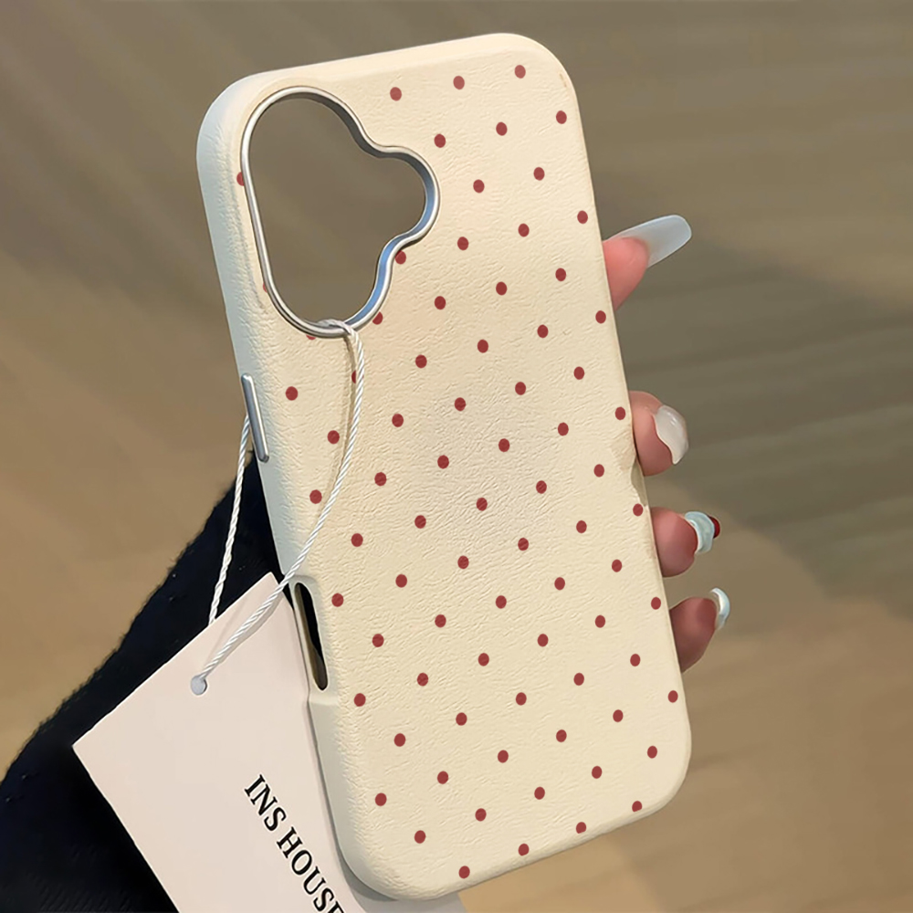 Ins Lovely Polka Dots Phone Ca - đánh giá và giá Phone Cases Xiaomi 15