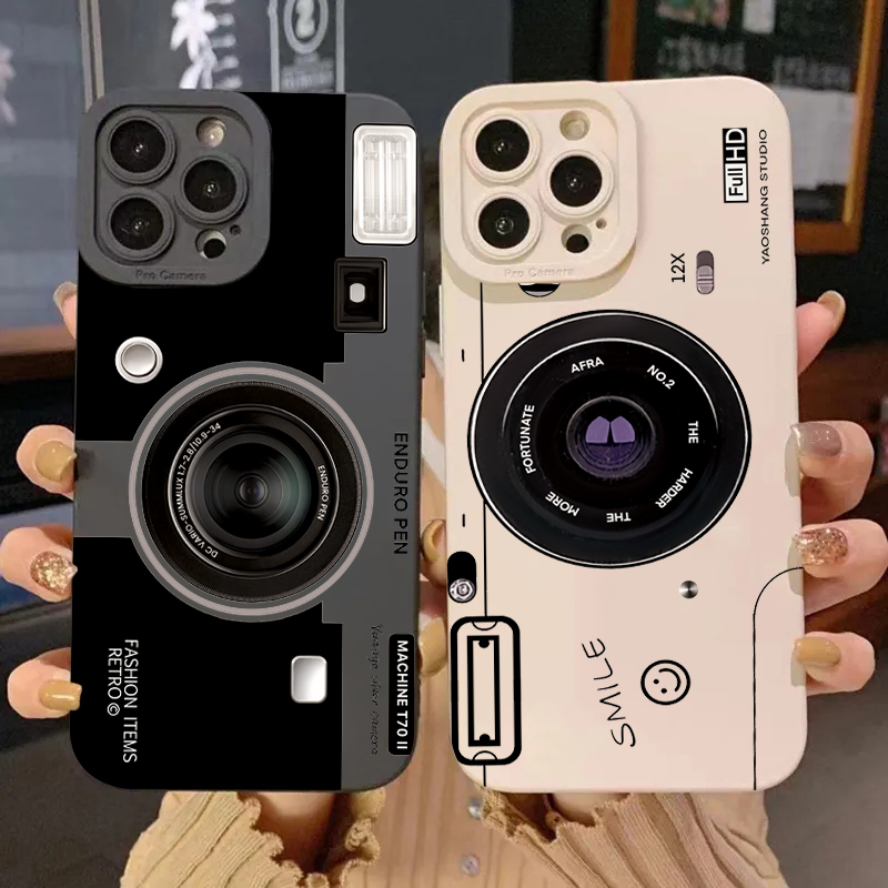Vintage Camera Silicone Soft T - đánh giá và giá Phone Cases Xr Iphone