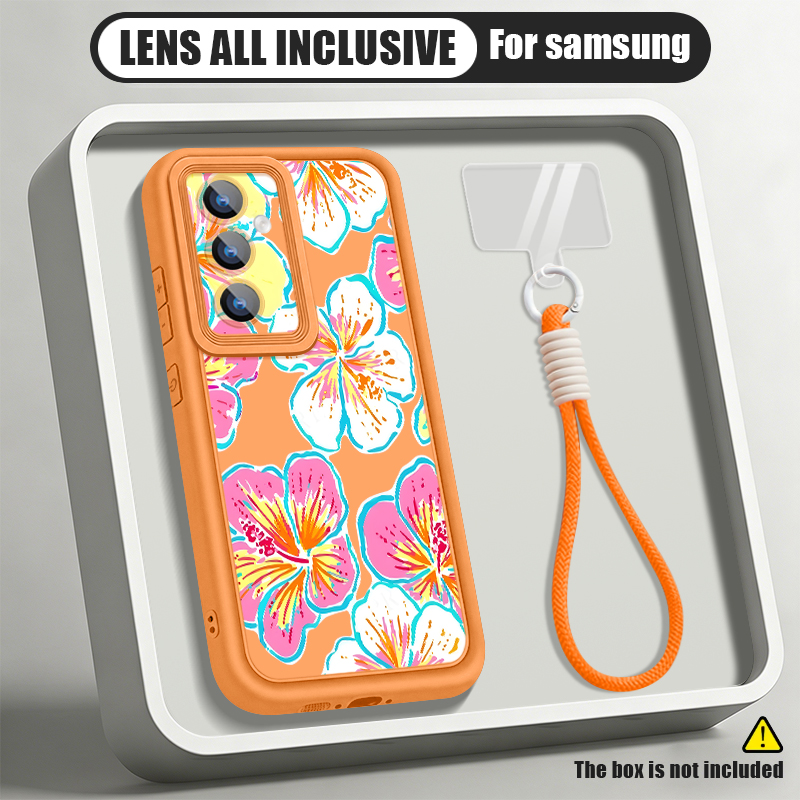 Flower Pattern Lanyard Phone C - đánh giá và giá Phone Cases Galaxy A16 5G