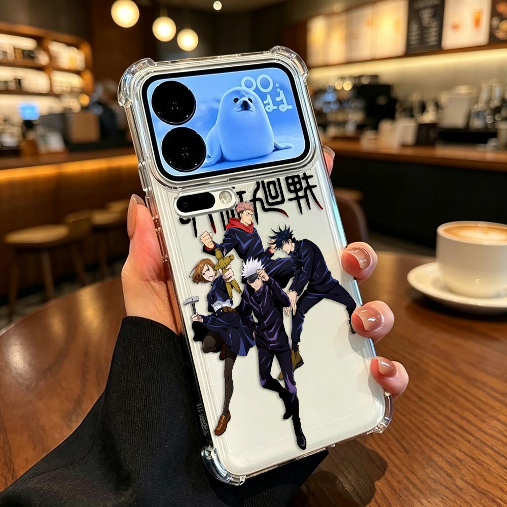 Luxury Transparent Bag Phone C - đánh giá và giá Phone Cases Jujutsu Kaisen